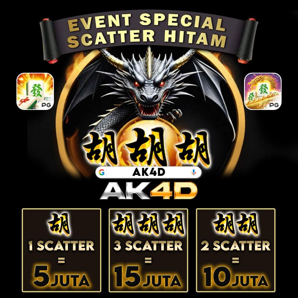 Promo AK4D Bonus New Member